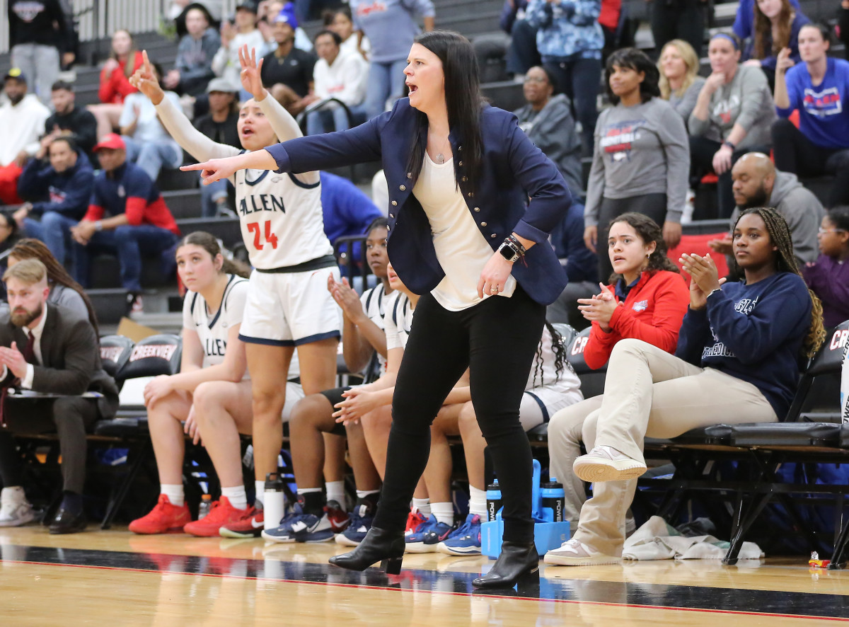 Coppell Allen Texas 6A UIL girls basketball bi-district playoffs 021323 Brian McLean 10